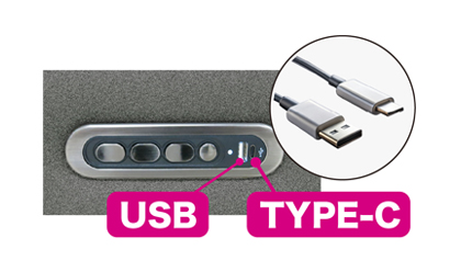 USB/TYPE-C電源付き