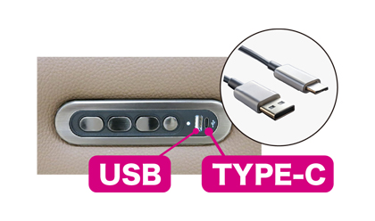 USB/TYPE-C電源付き